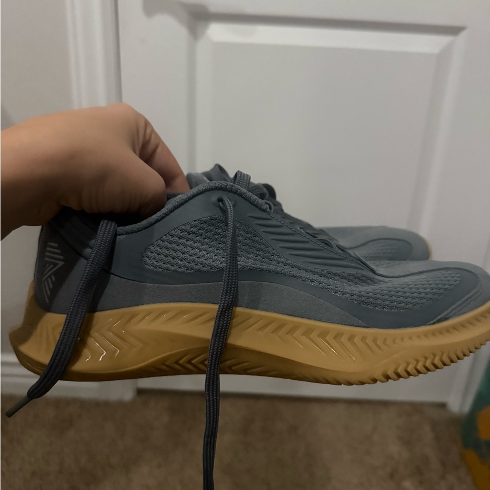 R A D One Gray and Tan CrossFit Sneakers